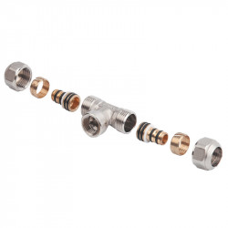 М/П трійник 20х 1/2в х20 "Icma" №548, фото 2