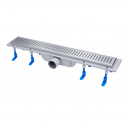 Трап Qtap Dry FB304-600 лінійний з сухим закривом та нержавіючою решіткою 600х73, фото 7