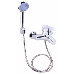Змішувач для ванни Anny 006 (з душовим гарнітуром) (k40) (41 86 006-1) Chrome Lidz, фото 2