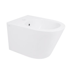 Біде підвісне Qtap  Swan 485х360х320 мм, White QT16555379W, фото 2