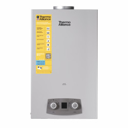 Колонка газова димохідна Thermo Alliance JSD20-10NQB SILVER  10 л EURO+