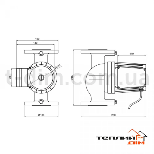 Насос циркуляційний Thermo Alliance LPA40-13-550 фото 3
