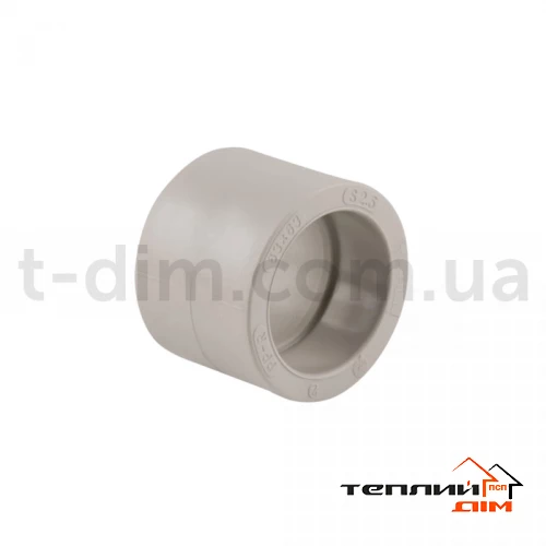 Муфта поліпропіленова 63х63 для поліпроп. труб фото 1