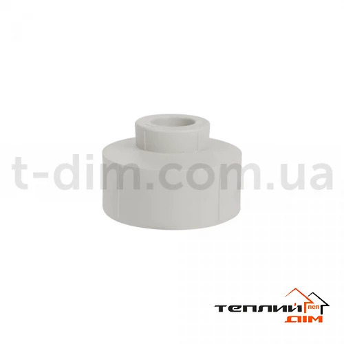 Муфта перехідна поліпропіленова 75х32 для поліпроп. труб фото 2