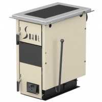 Твердопаливний котел+плита Metal-Fach SOKOL  SK-14 PLUS (14кВт), фото