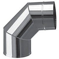 Колено из нержавеющей стали (90°) Ø 180, фото