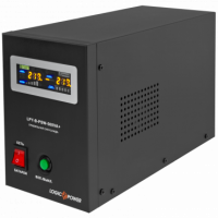 ДБЖ LogicPower LPY- B - PSW-500VA + (350Вт) 5A / 10A з правильною синусоїдою 12В, фото