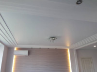 Матова натяжна стеля біла, фото