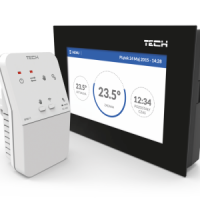 Беспроводной программатор-термостат TECH ST-283C WiFi, фото
