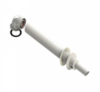 Коаксиальная труба с наконечником 500мм диам. 60/100, фото