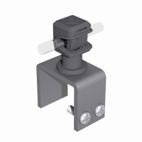 H16/4 Держатель фальцевый с Clip St/tZn/PA, фото