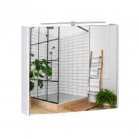 Дзеркальна шафа підвісна Qtap Albatross з підсвічуванням QT0177ZP800LW, фото