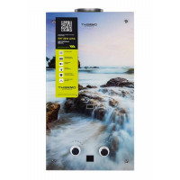 Колонка газовая дымоходная Thermo Alliance JSD20-10GA 10 л стекло (море), фото