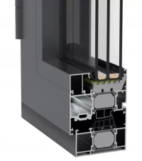 Віконно-дверна алюмінієва система Framex FT 72, фото