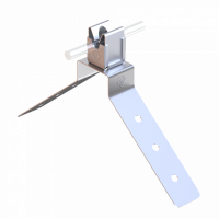 H06/13 Тримач на кутовий гребінь даху з Niro (Ni), фото