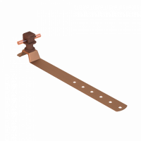 H08/14 Держатель под черепицу с Clip (Cu/Pa), фото