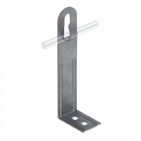 H18/2 Тримач L100 з гачком (StZn), фото