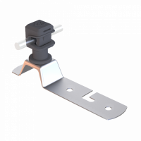 Тримач прямий L140 з Clip (Ni/Pa), фото