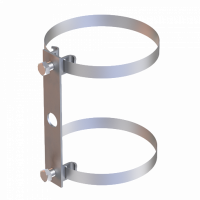 H26/33 Хомут двойной D=300 St/tZn, фото