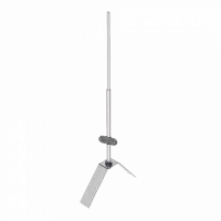 Блискавкоприймач на кутовий гребінь даху 1,5 м (Ni/Al), фото