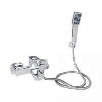 Змішувач для ванни Lidz Wawel 006 (з душовим гарнітуром) (k35) LDWAW006CRM45388 Chrome, фото