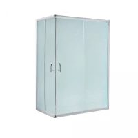 Душова кабіна Wawel SC120x80.SAT.LOW.FR прямокутна, для низьк. піддону, висота 185 см, скло Frost 5 мм, без піддону Lidz, фото