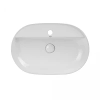 Раковина Qtap Scorpio 610x400x120 White з донним клапаном QT14112203W, фото