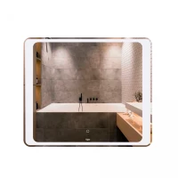 Дзеркало Qtap Leo 800х700 з LED-підсвічуванням QT117814187080W, фото