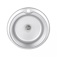 Кухонна мийка Lidz 510-D 0,6 мм Micro Decor (LIDZ510D06MD160), фото