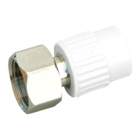 Муфта PPR с накидной гайкой Blue Ocean 20х1/2" ВР с латунным штоком, фото