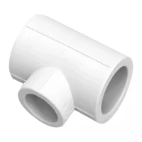 Трійник з поліпроп. 32х20х32 д/труб з поліпроп. Blue Ocean "Білий", фото