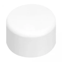 Заглушка з поліпроп. 25 д/поліпроп. труб Blue Ocean "Білий", фото