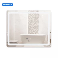 Дзеркало Mideya (DC-F910) настінне прямокутне з LED-підсвічуванням Touch, фото