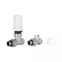 Комплект термостат. прямий, термост. головка, антипротікання 1/2"вз д/радіатор. SD353W15 SD Plus, фото