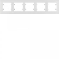 Рамка 5X горизонтальная, Lumina-Intens, белая, фото