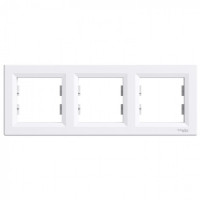 РАМКА ТРЕМЕСНАЯ, ГОРИЗОНТАЛЬНАЯ, БЕЛАЯ ASFORA, фото