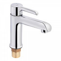 Змішувач для раковини низький Grand, Chrome (k35) QTGRACRM001F Qtap, фото