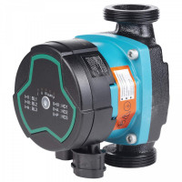 Насос циркуляційний енергозберігаючий 5-25Вт Hmax 4м Qmax 47л/хв Ø1½" 130мм + гайки Ø1" AQUATICA GPA25-4/130 III (774042), фото