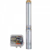 Насос відцентровий 380В 7.5кВт H 201(110)м Q 270(200)л/хв Ø102мм (з 3х ЧАСТИН) AQUATICA (DONGYIN) 4SD12/32 (7771783), фото