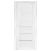 Двері модель 137 Ясен білий Емаль (глуха), фото