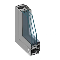 Віконно-дверні системи з термоізоляцією ALUPROF MB-86N, фото