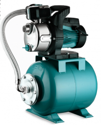 Станция (центр.насос с вн. ежект.) 0.75кВт Hmax 80м Qmax 85л / мин 24л Leo, фото