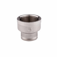 Муфта 1/2"В х 3/8"В нікел. SF357159 SD Forte, фото