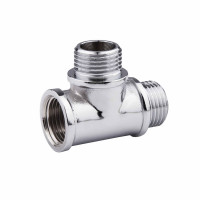 SD FORTE Тройник хром 1/2"Вх1/2"Нх1/2"Н   SF365H15, фото