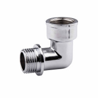 SD FORTE Угол хром 1/2"В х 1/2"Н   SF372H15, фото