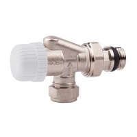 вентель 2-х угловой 1/2" (28х1,5) без термоголовки "Icma" №766, фото