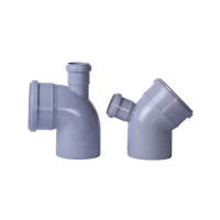 колено с отводом (назад) 90° 50х110х110, фото