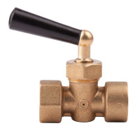 кран под манометр 1/2 вв PN16 110*С №158, фото