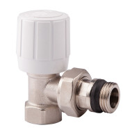 кран радиат термо 3/4" (28х1,5) с ручкой угловой "Icma" №974, фото