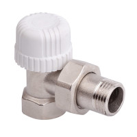 кран радиат термо 3/4" (28х1,5) угловой без термоголовки "Icma" №774, фото